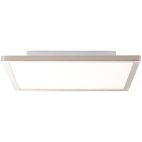 Led Deckenlampe Chrom Weiß Flach Warmweiß 10W Modern B:25 Cm Deckenleuchte
