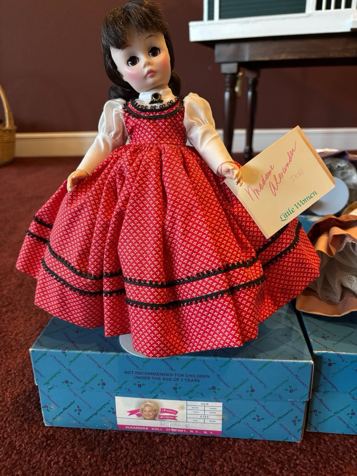 Madame Alexander Little Women Jo Doll in Original Box