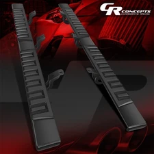 Pair Stainless Steel Step Bar Running Board for 2007-2021 Toyota Tundra Crew Max