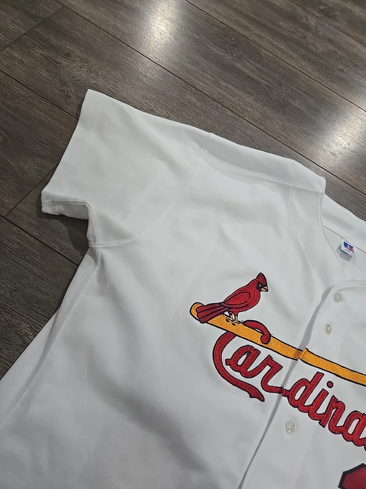 1996 ПОДЛИННЫЙ ВИНТАЖНЫЙ OZZIE SMITH CARDINALS ДЖЕРСИ RUSSELL 52 2XL RUSSELL - Изображение 3 из 4