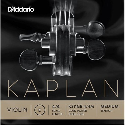 Saiten Streichinstr. D'Addario Kaplan E-String K311GB 4/4M für Streichinstrument