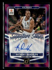 Anthony Randolph 2024-25 Donruss EuroLeague Signature Series Purple Laser 08/25