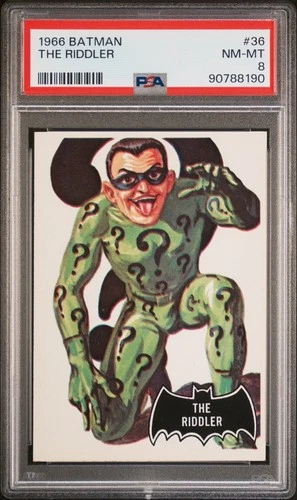 1966 Topps Batman The Riddler #36