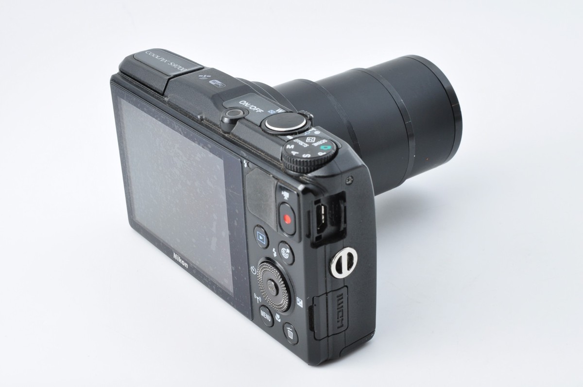 Nikon COOLPIX S9700 Black Compact Digital Camera #1106 | eBay