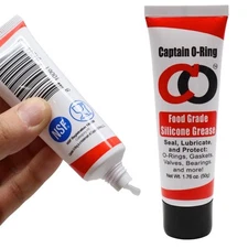 Food Safe Silicone Lubricant Grease - O-Rings, Seals, Gaskets, etc (1.76oz 50g)