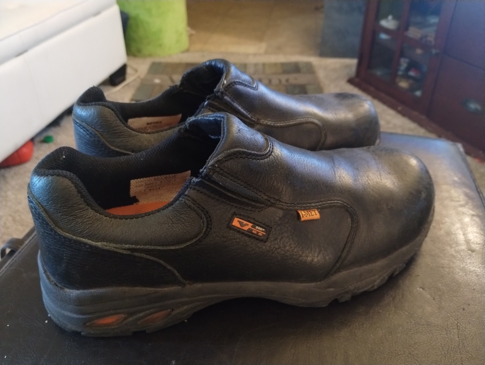 Thorogood IMET Safety Toe Slip-Resistant Oxford Shoes for Men 8.5/Women 10.5