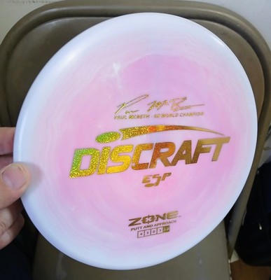 Discraft Black Esp Zone   Shony & New 173_174    6× Paul Mcbeth