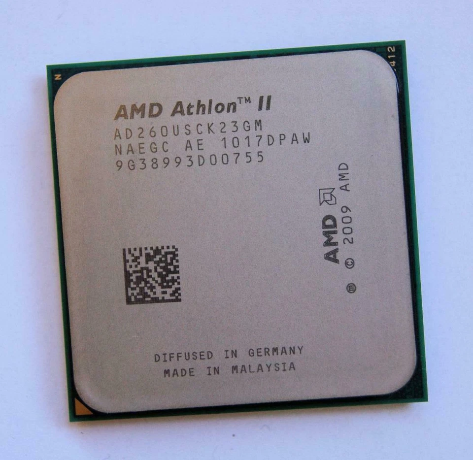 AMD Athlon II X2 260u Processor 1.8 GHz AD260USCK23GM Socket AM3 CPU 25W 533 MHz - Image 2 of 4
