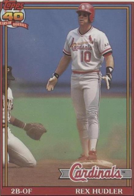 Rex Chee 1991 O-Pee-Chee - Rex Hudler #228 for sale online | eBay