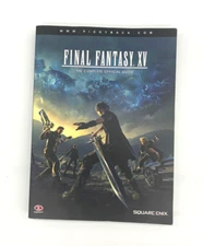 FINAL FANTASY XV Complete Official Strategy Guide Map Poster Included PIGGYBACK