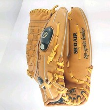 Dudley SB Air Adjustable Fit 13  Softball Glove-Top Grain Leather, Pre-Owned Euc