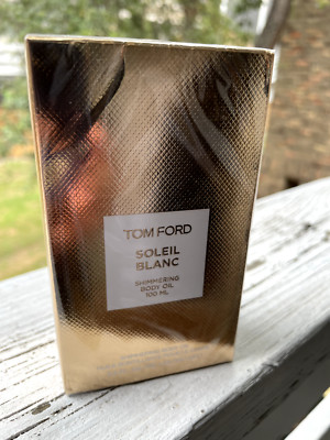 TOM FORD Soleil Blanc Shimmering Body Oil 3.4oz 100m NIB