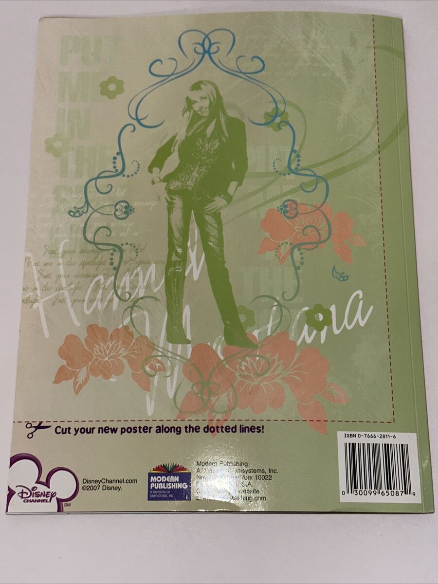 Hannah Montana Book Sticker Poster Postcard & Frames Diary Hannah Montana Book Sticker Poster Postcard & Frames Diary