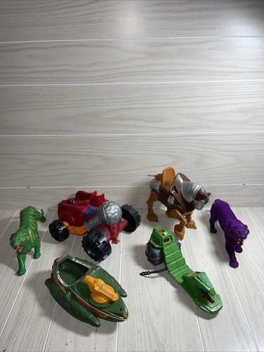 Lot of 6 Vintage Mattel He-Man Masters of The Universe MOTU Vehicles