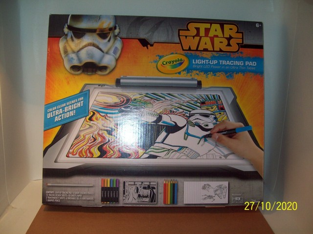 crayola light up tracing pad star wars