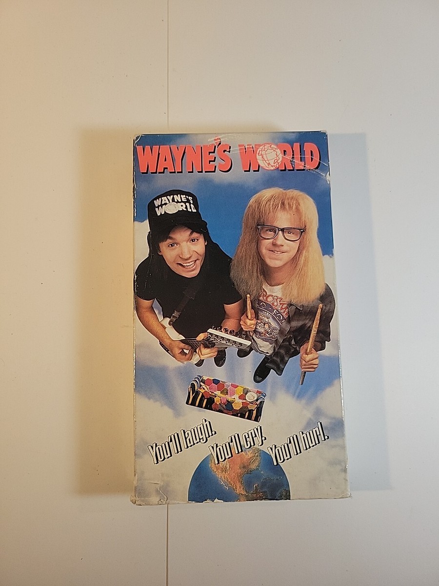 Wayne's World (VHS, 1992) FIRST RELEASE, Comedy, Dana Carvey, Mike