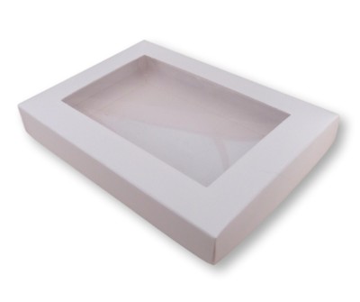 5 WEISSE A6 FENSTERBOXEN, GESCHENK, GRUSSKARTEN USW.