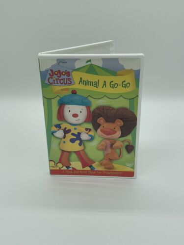 JoJos Circus: Animal A Go-Go (DVD, 2005) Children's show Disney playhouse  - Afbeelding 1 van 4