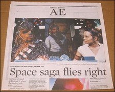 12/18/2019 Chicago Tribune A&E Star Wars The Rise of Skywalker Daisy Ridley Rey