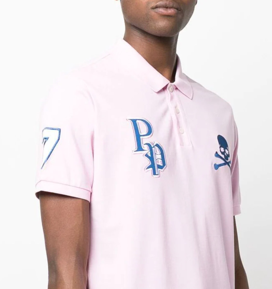 Philipp Plein Polo Shirt Multi Skull Logo T-Shirt XXL image 5