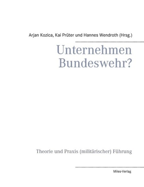 Thumbnail - Unternehmen Bundeswehr? | Arjan Kozica (u. A.) | Taschenbuch |