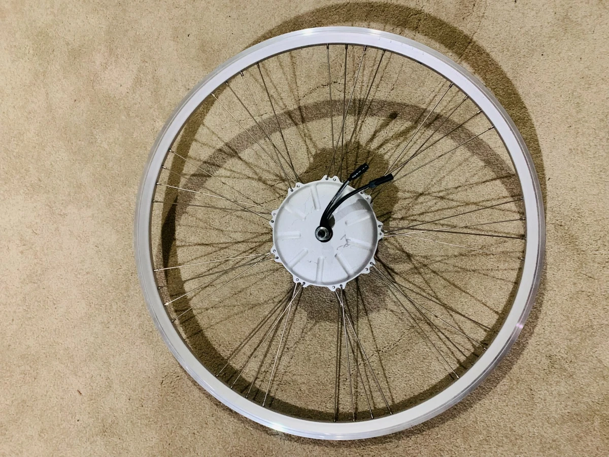 BionX e Bike Front Motor SILVER with RIMS 700c Part No 01 3820