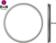 B W T-PRO UV-Haze Filter 43mm - Reduces Bluish Cast of Daylight
