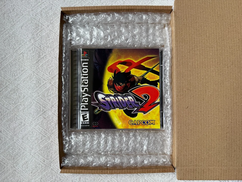 Strider 2 PS1 - NTSC-U/C USA VGC CIB with Reg & Natural Discs - Tracked - Image 2 of 4