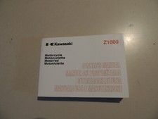 2004 Kawasaki Z1000 (ZR1000-A) Drivers Manual Manuals uso e manutenzione