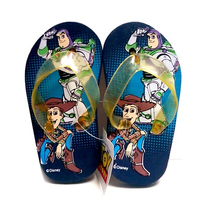 Kids Flip Flops Beach Sandals Disney Toy Story Buzz Lightyear