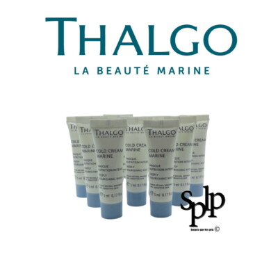 Thalgo Maskiert Nährend Intensiv Gesicht 9 Tuben 5 ML Trockene Haut Neu Nr. 25
