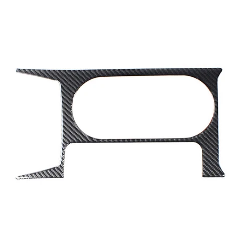 Panel portavasos decorativo de fibra de carbono para Subaru Forester 2013-2018 - Imagen 2 de 4