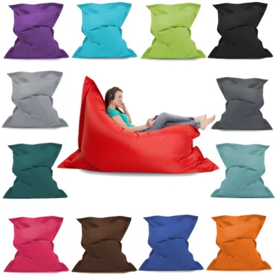 Riesen Sitzsack Bodenkissen - 3 Größen Indoor/Outdoor Wasserdicht Garten Sitzsack - Bild 1 von 4