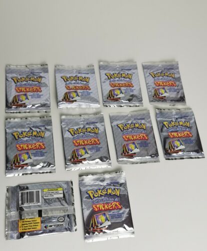 10xPokemon Stickers  Nintendo by Artbox Series 1 Booster Pack 10 sticker je  - Bild 1 von 1