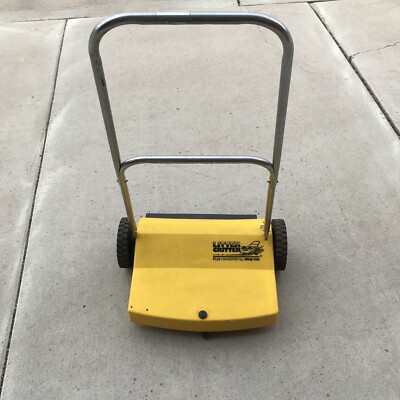 Rare Vintage Litter Critter Push Floor Sweeper By Shop Vac Needs Belts Fast Ship