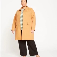 Universal Standard Spring Raincoat Orange Sz 18 20