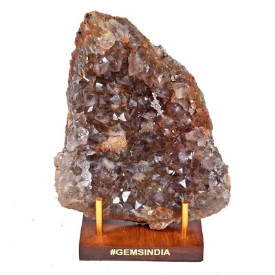 460 Gram Natural Amethyst Uncut Druzy Raw Rough Geode Crystal Gems From Uruguay