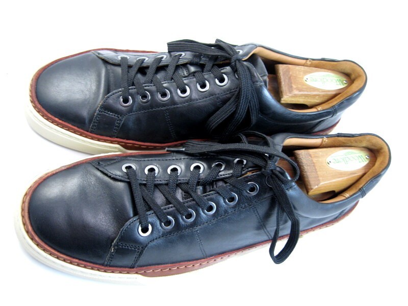 SAOLA Allen Edmonds "PORTER CITY" Sneakers Derby Casual 9 5 D Nero (90N)