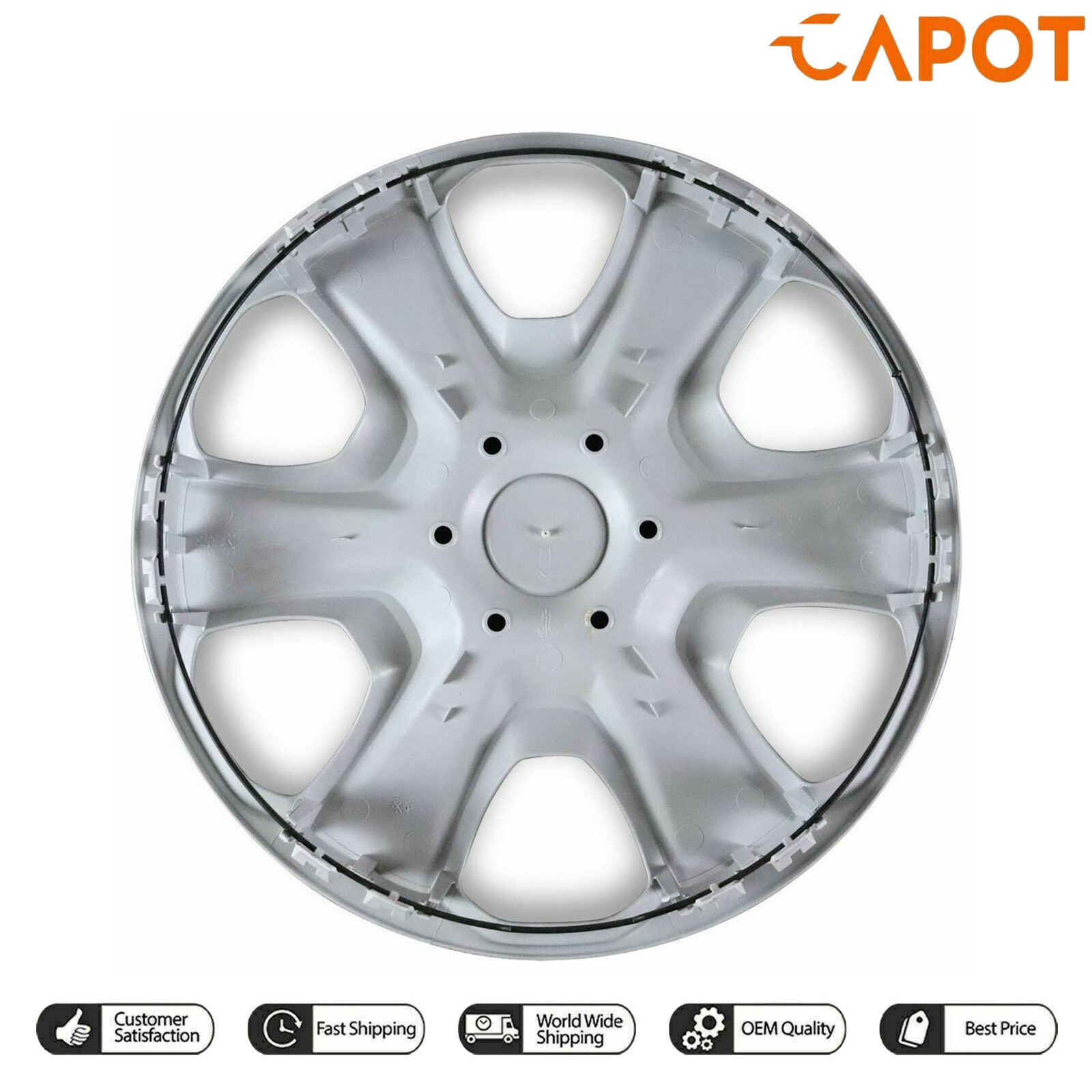 X1 115" inch Wheel Trim Hub Cap Cover For Ford Fiesta 2008 On 1746251