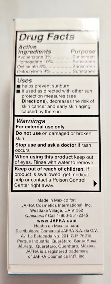 JAFRA Clear Smart 5 piezas paquete de cuidado del acné-limpiador, tóner, protector solar, hidratador, mancha Foto 4 de 4