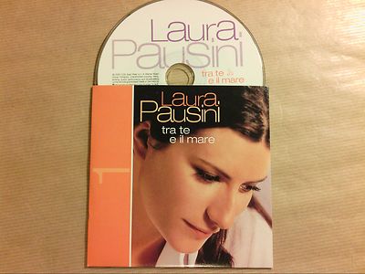 SELTENE CD PROMO 2 TITEL / LAURA PUSINI / TRA TE E IL MARE / SEHR GUTER ZUSTAND