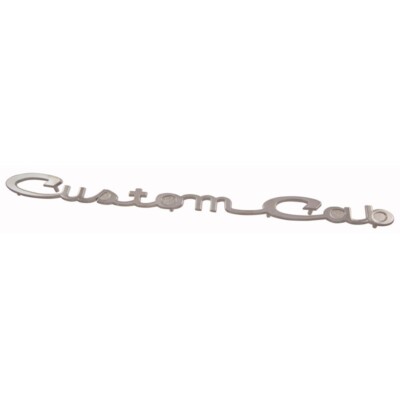 Door Emblem Custom Cab 1961-66 Ford Truck F100/350 C1TZ-8125622-A