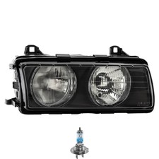 Scheinwerfer rechts elektrisch inkl. OSRAM Lampen H7 für BMW 3er Cabriolet E36