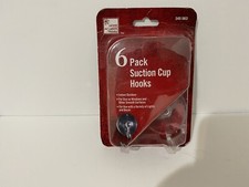 UPC 086786810040 product image for Suction Hooks 6 Pack New Indoor Outdoor Home Accents Holiday Large 343563  | upcitemdb.com