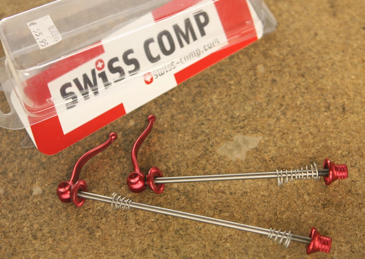 Jeu de moyeux VTT rétro oldschool NEUF NOS Swiss Comp titane dégagement