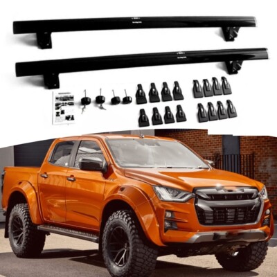 Cross Bar Fits for Isuzu D-Max 2020-2024 Crossbar Adjustable 59'' Roof Rack