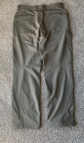 Men’s Mountain Hardwear Heavy duty cargo pants Green Hiking, Camping, Workwear - Picture 4 of 5