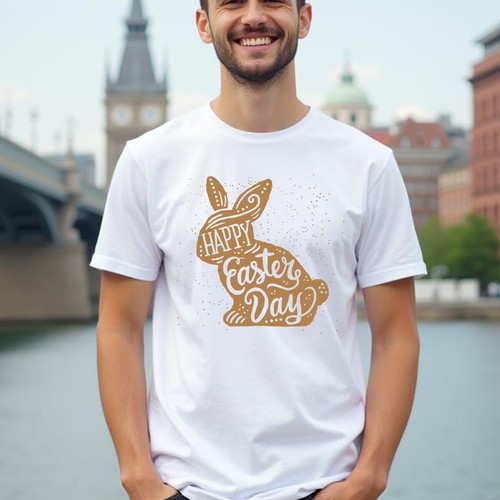 Family Bunny Happy Easter T-Shirt Tee Festival Holiday Matching Outfit #ED - Picture 8 of 24