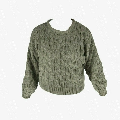 \u0026 Madison Women's Green Knit Sweater | eBay