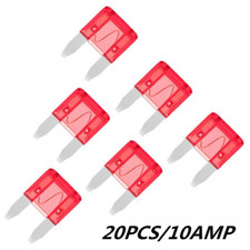 20PCS 10Amp Mini Blade Style Fuses APM/ATM 32V Short Circuit Protection Car Fuse